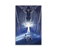 DATOZA Poster décoratif sur toile L'Attaque des Titans Saison 4 - Poster mural moderne pour chambre à coucher - 50 x 75 cm