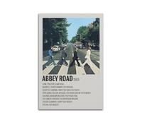 DATOZA Poster décoratif sur toile The Beatles Abbey Road - Impression d'art moderne pour chambre à coucher - 40 x 60 cm