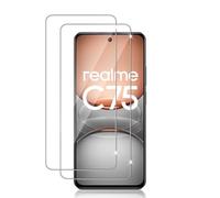 Datree 2 Pièces Verre Trempé Pour Realme C75 4G/Realme C71/Realme 14X, Résistant Film Protection écran, Sans Bulles, Film de Protection Écran Ultra HD Dureté 9H Anti Rayures, 2.5D Vitre Protecteur