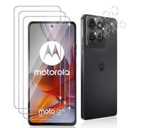Datree 3 Pièces Verre Trempé pour Motorola Moto G75 5G, 3 Pièces Caméra Arrière Protecteur,9H Dureté/Anti-Rayures/Sans Bulles/Ultra Résistant,Protection écran