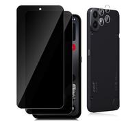Datree Anti-Espion Verre Trempé pour Nothing CMF Phone 1 5G, 2+2 Pièces Anti-Spy Protecteur D'écran avec Caméra Arrière Protecteur, Dureté 9H Film Protection, Résistant Aux Rayures