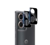 Datree pour Motorola Moto G85 Protection Caméra, 2 Pièces 9H Dureté Ultra HD Film Verre Trempé, Sans Bulle Anti-Rayures Ultra Résistant Film Caméra Protection Écran - Noir