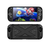 Datree pour Nintendo Switch 2 Silicone Coque ，Protection Contre Les Rayures, Ajustement Parfait,Antichoc,Anti-hute Facile à Nettoyer Alarm Case Protection-Black