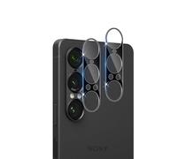 Datree pour Sony Xperia 1 V11 Protection Caméra, 2 Pièces 9H Dureté Ultra HD Film Verre Trempé, Sans Bulle Anti-Rayures Ultra Résistant Film Caméra Protection Écran - Noir