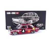 Datsun 510 Pro Street JPN V1 Limited Edition 1/64 Diecast Car Kaido House KHMG087