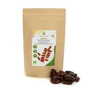 Dattes Biologiques (500g), Dattes Séchées Dénoyautées de Culture Biologique, 100% Naturelles et Pures, Collation aux Fruits Prêtes à Manger, Végétaliennes