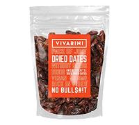 Dattes sans pépins 1kg | Merveilleux goût sucré | En-cas sain | Complément au thé, au yerba mate, aux plats et aux desserts | Source précieuse de nutriments | Dattes séchées | 1000g