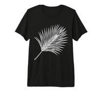 Dattier Linéaire Passionné Végétal T-Shirt Haut de Gamme