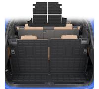 Dattumar Tapis de Coffre pour Toyota 4 Runner 2010-2023 - Protection de siège arrière - Toutes Saisons - 7 Places - Accessoires pour 4 Places (Tapis de Coffre + Tapis de Dossier)