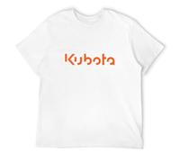 Datum Kubota T-Shirt Tractor Farming Gardening Men T-Shirt White S