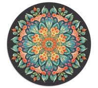 Datura Fleur 1000 Pièces Puzzle Rond Classiques Figure Difficile Impossible Cadeau Unique pour Adultes Enfants 1000pcs (67.5x67.5cm)