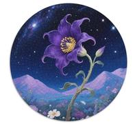 Datura Puzzle Rond De 1000 Pièces pour Adultes Blumen DécoRatteion Murale Classiques Activité Différente 1000pcs (67.5x67.5cm)