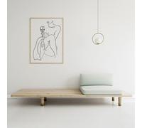 Dauartwork - Magnificent - Taille : 35x50cm - Blanc