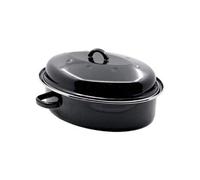 BEKA Daubière Roasty Cook 38 cm émail - Noir