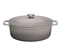 daubière en fonte émaillée 29cm gris céleste - puc472929 Gris G
