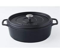 Daubière En Fonte Émaillée 29cm Noir Mat - PUV403291