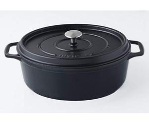 Daubière En Fonte Émaillée 29cm Noir Mat - PUV403291