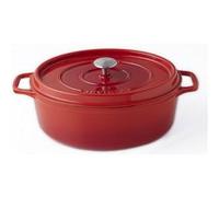 Daubière en fonte émaillée 29cm rubis Invicta PUV403290 Rouge G