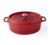 Invicta 403310 Cocotte Ovale - 31 cm - Fonte Emaillée - Rubis