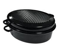 Daubière slim - KOCHSTAR - 42 cm - Acier émaillé - Couvercle transformable - Tous feux