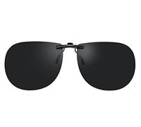 DAUCO Clip Solaire pour Lunettes de Vue Polarisée Clip Lunettes de Soleil Anti-reflet UV400 Hommes Femmes Conduite Voyage Sport