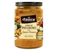 D'AUCY - D'Aucy Curry De Pois Chiches 425Ml - Lot De 2 - Vendu Par Lot