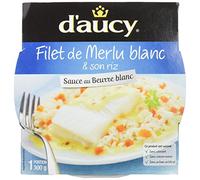d'aucy Filet de Merlu Sauce Beurre Blanc 300 g - Lot de 4