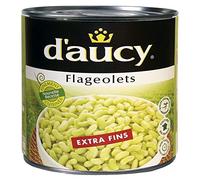 D'AUCY - Flageolets Extra Fins 265G - Lot De 3