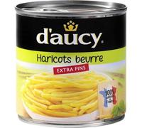 D'aucy Haricots Beurre Extra Fins 400g (lot de 10)