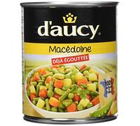 D'Aucy Macédoine Déjࠠ Égouttée, 530g net égoutté