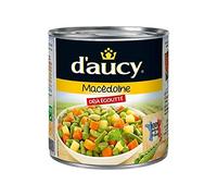 D'aucy Macédoine Déjà Egouttée 290g (lot de 10)