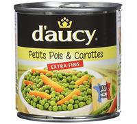 D'Aucy Petits Pois et Carottes, Extra Fins, 265g