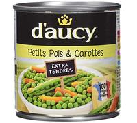 d'aucy Petits Pois Extra Tendres/Jeunes Carottes 400 g