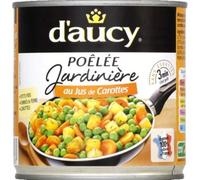 D'Aucy Poêlée jardinière au jus de carottes - Le boîte de 290g