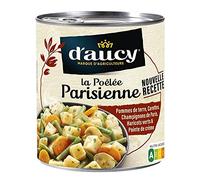 D'AUCY - Poêlée Parisienne À La Graisse De Canard 580G - Lot De 4 - Livraison Gratuite