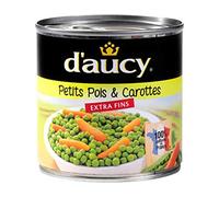 D'Aucy Petits Pois et Carottes, Extra Fins, 265g
