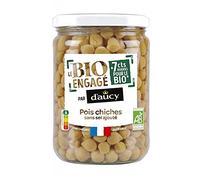 D'AUCY - Pois Chiches Bio 530G - Lot De 4 - Offre Special