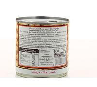 D'AUCY - Pois Chiches Sultanines, Qualité Supérieure, Source de Protéines et Fibres, 265g - Lot De 4
