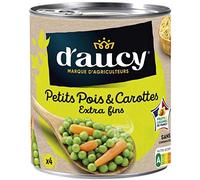 D'AUCY - Pois Extra Fins Carottes 530G - Lot De 3 - meilleure offre