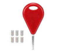 DAUERHAFT Clé de dérive de Surf et Pratique pour Les Palmes FCS(Red)