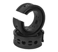 DAUERHAFT Lot de 2 amortisseurs à ressort hélicoïdal anti vibration de type C Réduit le bruit Caoutchouc universel pour voiture , DAUERHAFTT3M47ZD5WQ