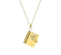 Daughter Necklace, My Daughter Book Necklace, Stainless Steel Multi Layer Openable Pendant, Sentimental Jewelry for Home, Valentine’s Day, School, Travel, Christmas, Birthday, 16.14x19.69 Inches