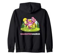 Daughtersaurus Dinosaure Lover Cute Kiddo T-rex Sweat à Capuche