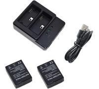 Daul Battery (Pack of 2) and Charger for GoPro HERO3/Gopro HERO3+ and Gopro AHDBT-301/AHDBT-302
