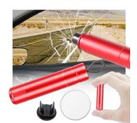 Dauoary Hammer-Safe Marteau Brise-vitre 2 en 1 Hammerdex Voiture Fenêtre Breaker de Sécurité Marteau Fenêtre Brise-vitre et Cutter de Ceinture de Sécurité Urgence