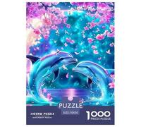 Dauphin 1000 Pièces Ocean Theme Puzzle Adulte Un Puzzle Difficile Jeu Éducatif Défi Jouets Divertissement Puzzles Classiques Pour Adultes Et Enfants À Partir De Jeu De Puzzle Pour Toute La Famille Déc