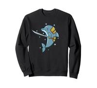 Dauphin avec Armure dans la mer Sweatshirt