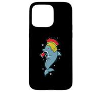 Dauphin avec Crista et Casque Bush Knight Coque pour iPhone 15 Pro Max