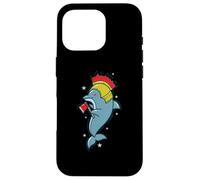 Dauphin avec Crista et Casque Bush Knight Coque pour iPhone 16 Pro