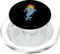 Dauphin avec Crista et Casque Bush Knight PopSockets PopGrip pour MagSafe
